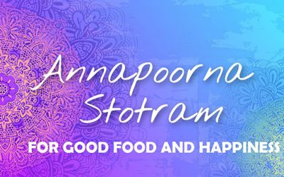 Yogic Meal Prayer