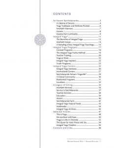 Contents of Explore Integral Yoga